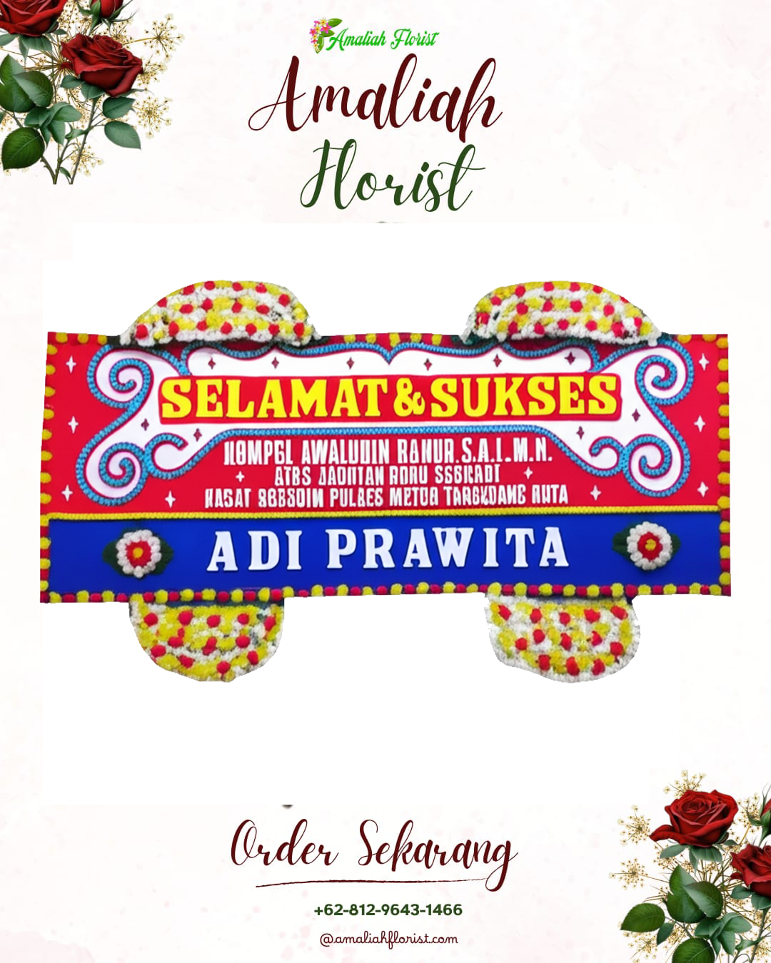 Papan Bunga Ucapan Selamat Ogan Komering Ulu