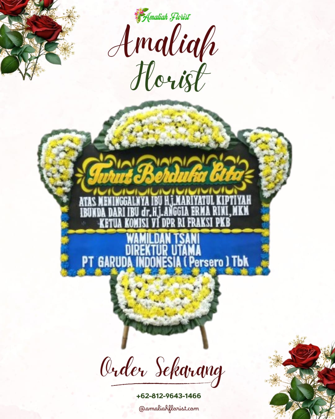 Papan Bunga Duka Ogan Komering Ulu